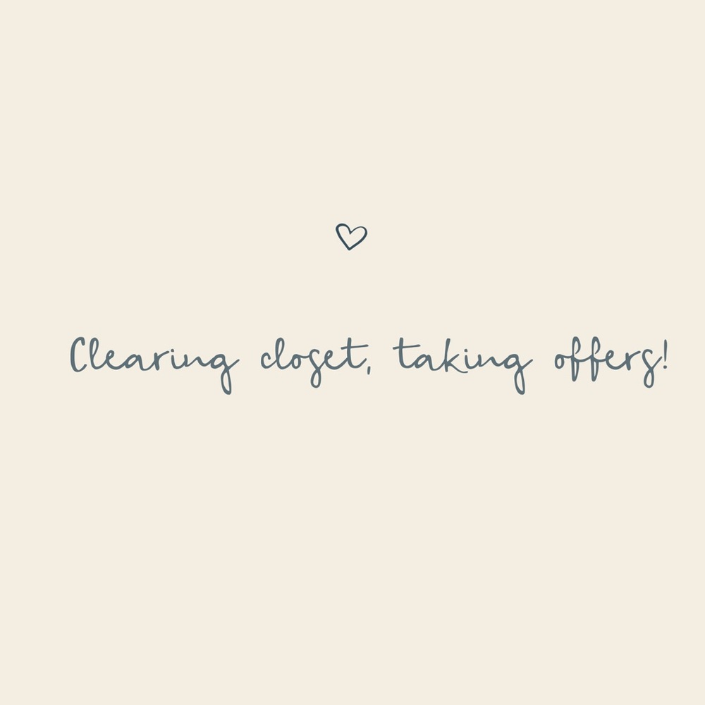 Help me clear my closet!